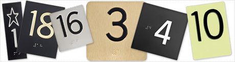 Elevator Jamb Braille Embossed