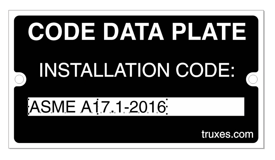 Unit Data Tag Data Tags – Truxes Company